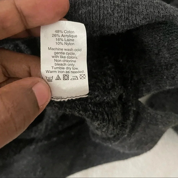 J. Crew Factory Funnel Neck Pullover Sweatshirt J - Picture 6 of 6